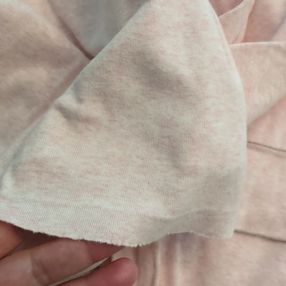 GAP Light Pink Two-Piece Long Sleeve Organic Cotton Soft Pajama Set Girls Sz 14